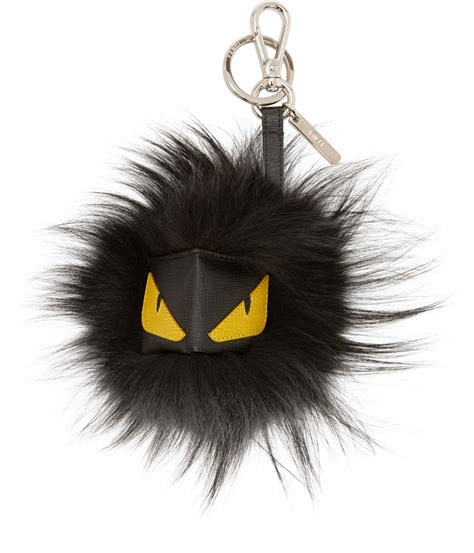 fendi fur keyring|fendi key rings for men.